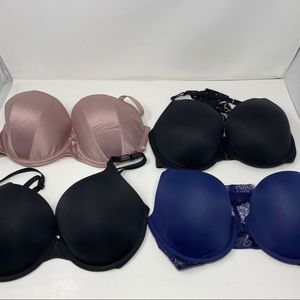 Lot of (4) Victoria’s Secret Bras NEW 34DD